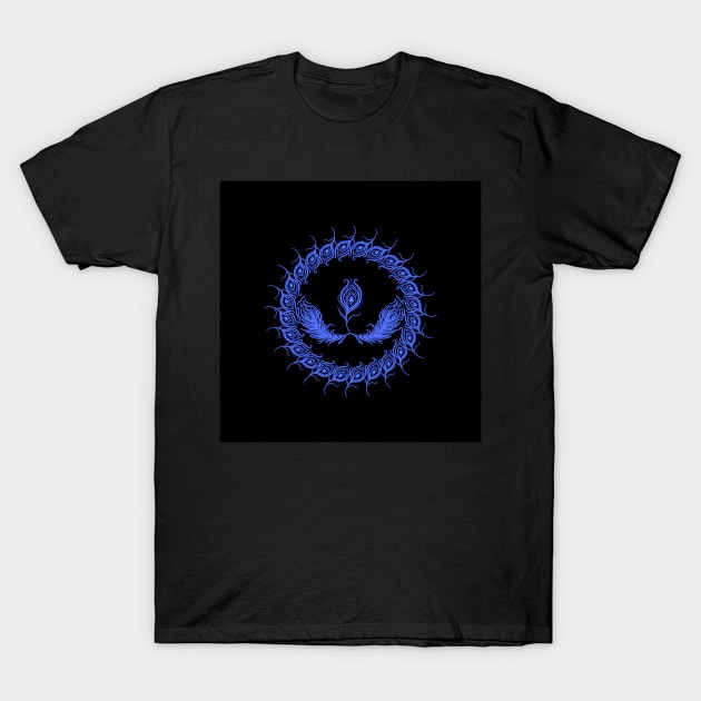 Beauty of Peacock Feathers T-Shirt by PapaMatrix